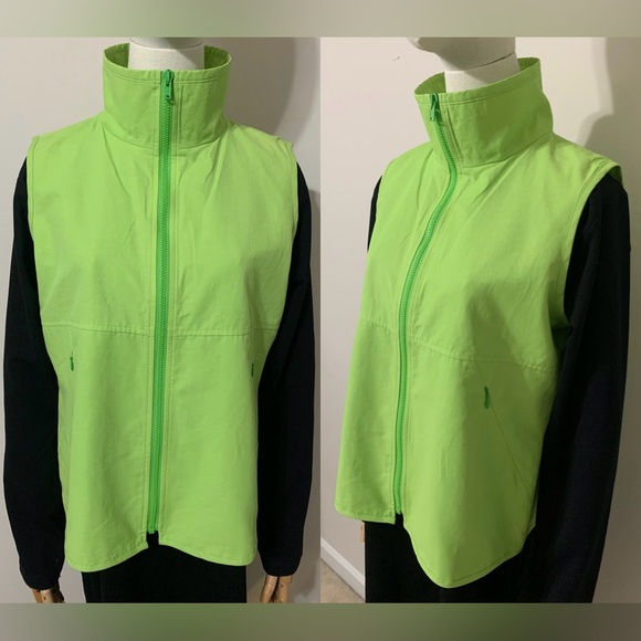 Lime Green Nylon Vest - Picture 7 of 17